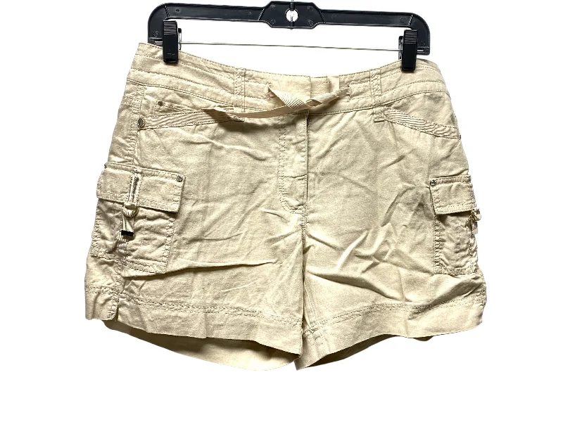 women’s printed beach shorts Beige Shorts White House Black Market, Size 6