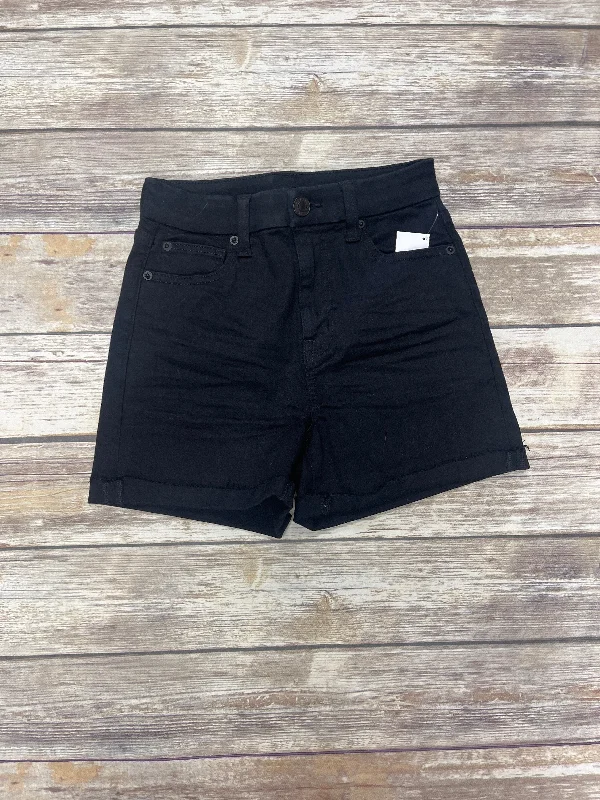 chic workout shorts for casual wear Black Shorts American Eagle, Size 2