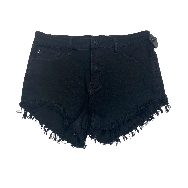 women’s fashion lounge shorts Black Shorts Kancan, Size 10