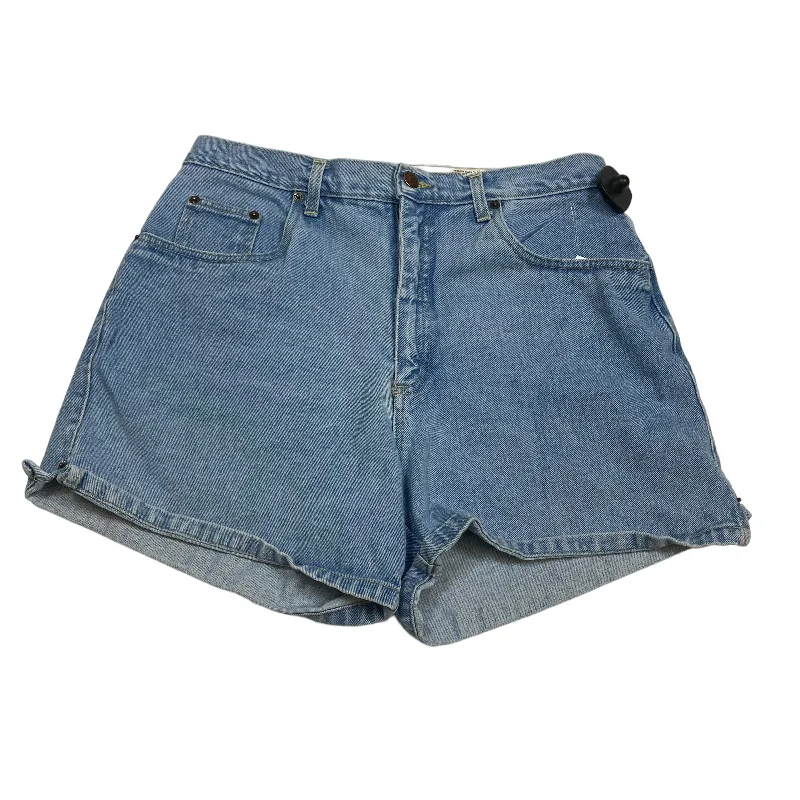 relaxed beach shorts women Blue Denim Shorts Bill Blass, Size 12