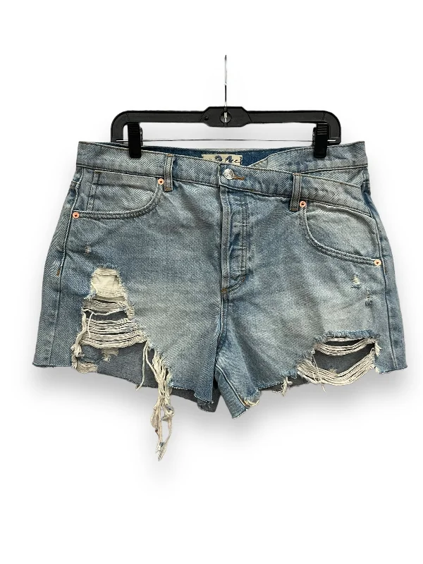 flattering high-waisted shorts Blue Denim Shorts We The Free, Size 12