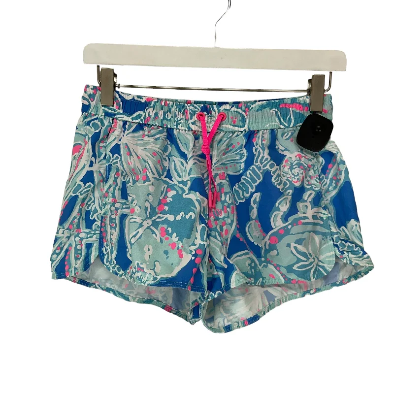 women’s shorts for running errands Blue Shorts Designer Lilly Pulitzer, Size Xs