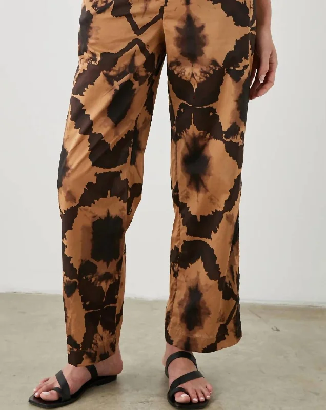 floral print pants for women Brendon Pants In Tigers Eye