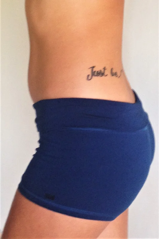 cool fitness shorts for women Cobalt Yoga Shorts