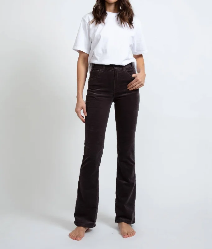 trendy summer office pants Cruz Boot Pants In Mink