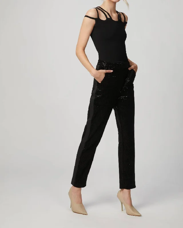 soft fabric pants for women Delia Pants In Black