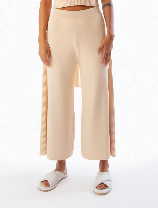 women's flare pants Doremi Pant In Birch White