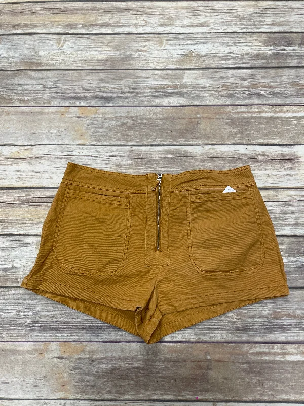 cute striped shorts women Gold Shorts Anthropologie, Size 14