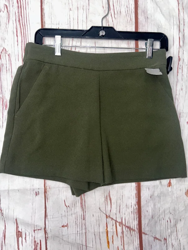 functional gym shorts for women Green Shorts Loft, Size Xs