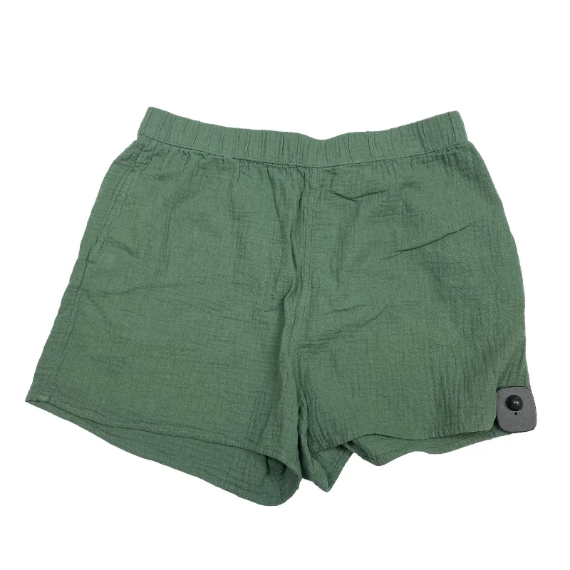 breathable women’s high-waisted shorts Green Shorts Universal Thread, Size M