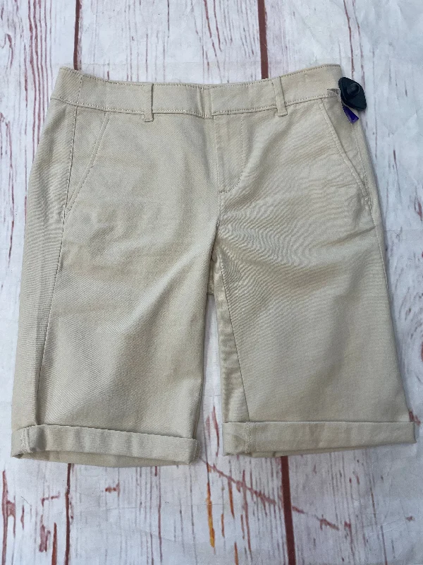 comfortable shorts for outdoor activities Khaki Shorts Loft, Size 0