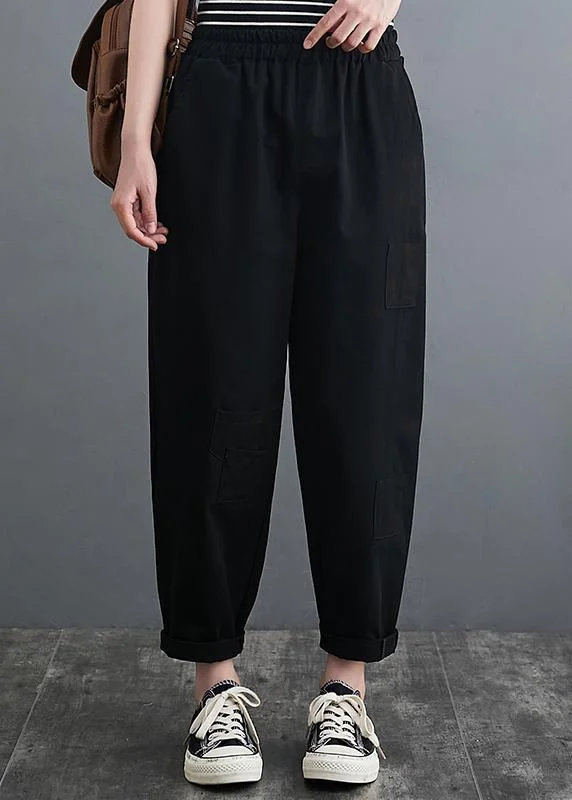 chic work pants for petite women Loose Spring Women Pants Fall Fashion Black Work Casual Pant