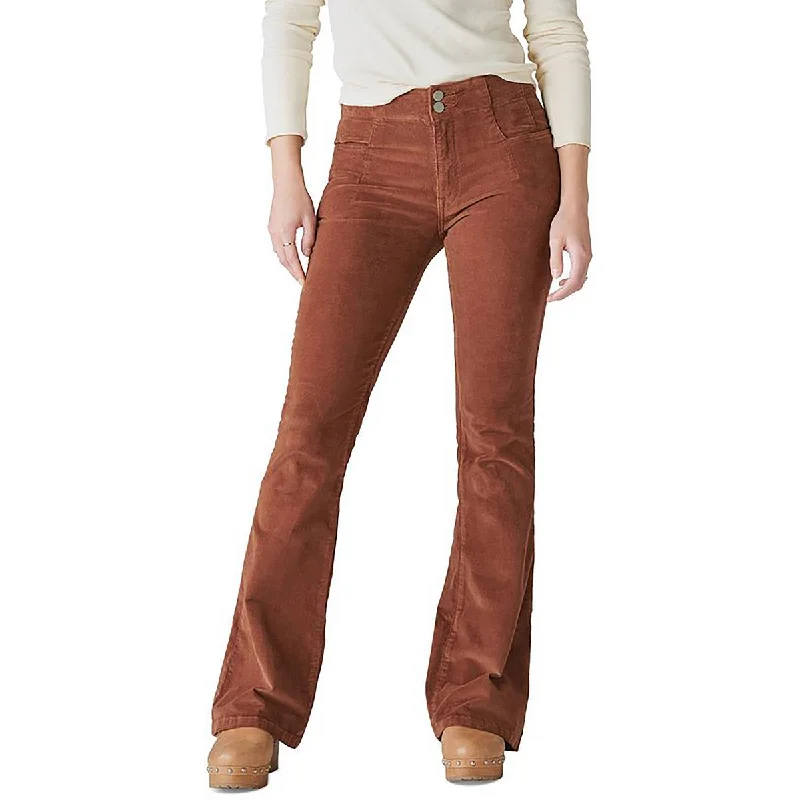 stylish ankle-length pants Lucky Brand Womens Corduroy Wide Leg Wide Leg Pants