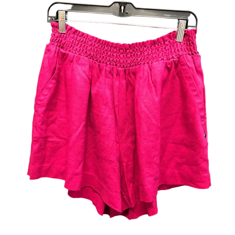 practical denim shorts women Pink Shorts Ava & Viv, Size Xl