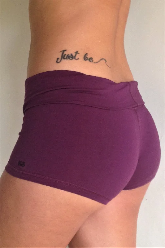 comfy gym-ready shorts women Plum Yoga Shorts