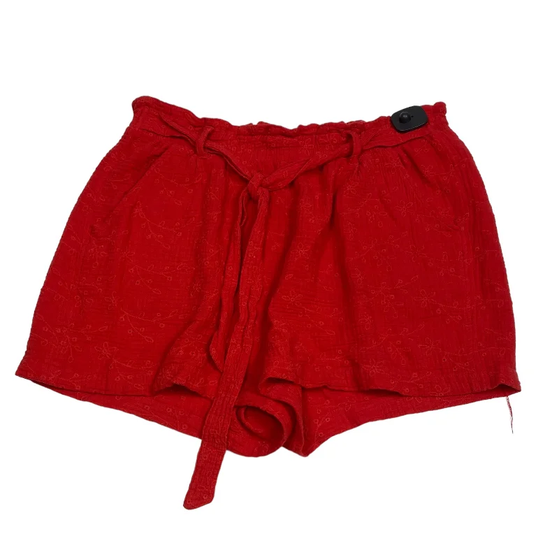 stylish women’s workout shorts Red Shorts Knox Rose, Size Xxl