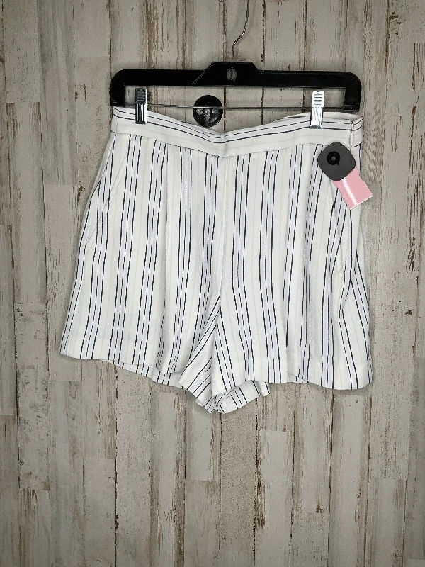 breathable plus-size women’s shorts Striped Pattern Shorts Ann Taylor, Size 6