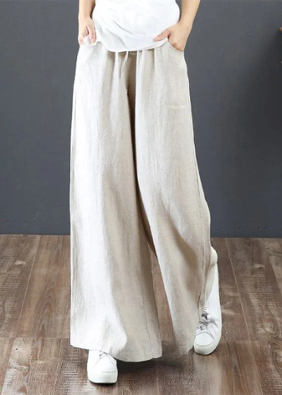 women's travel pants Long Linen Pants For Women