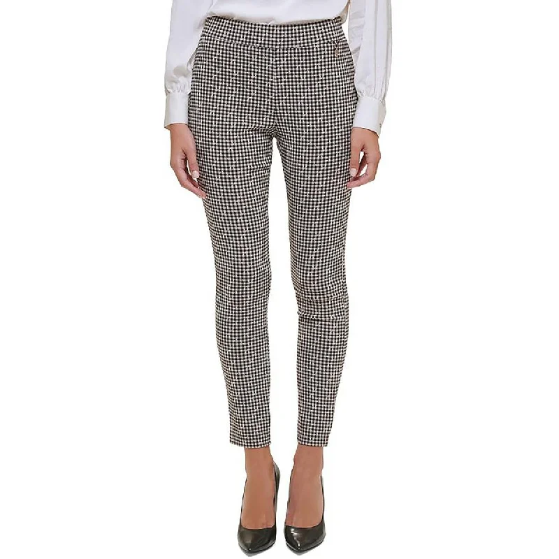 trendy office pants for professional women Tommy Hilfiger Womens Slip On Slim Fit Skinny Pants