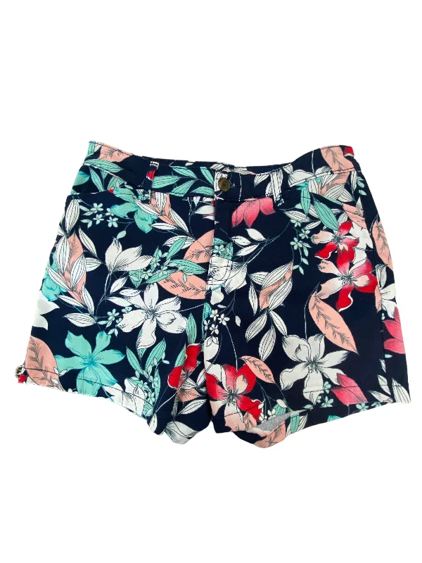 women’s shorts with pockets Tropical Print Shorts St Johns Bay, Size 6