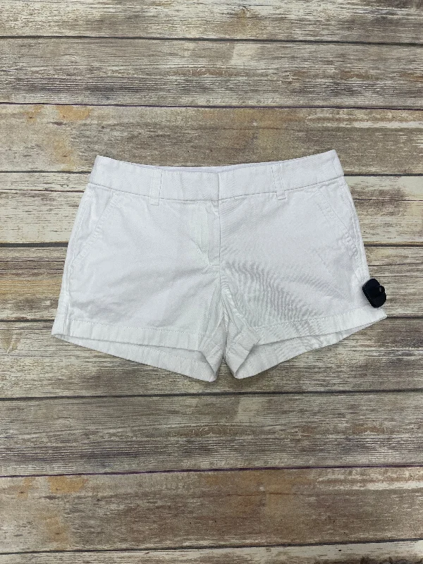 women’s denim shorts for summer White Shorts J. Crew, Size 2